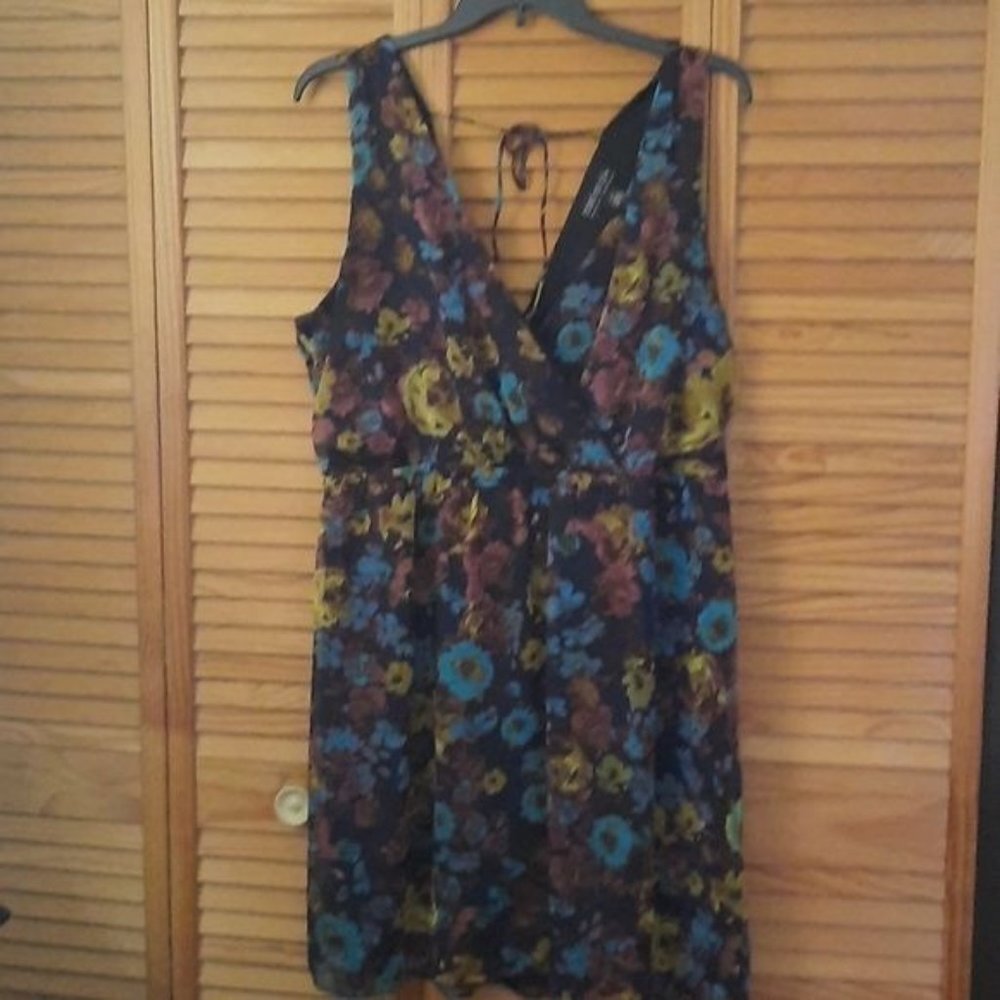 Forever21+ VNeckline Sleeveless Empire Waist Dress Size 3X